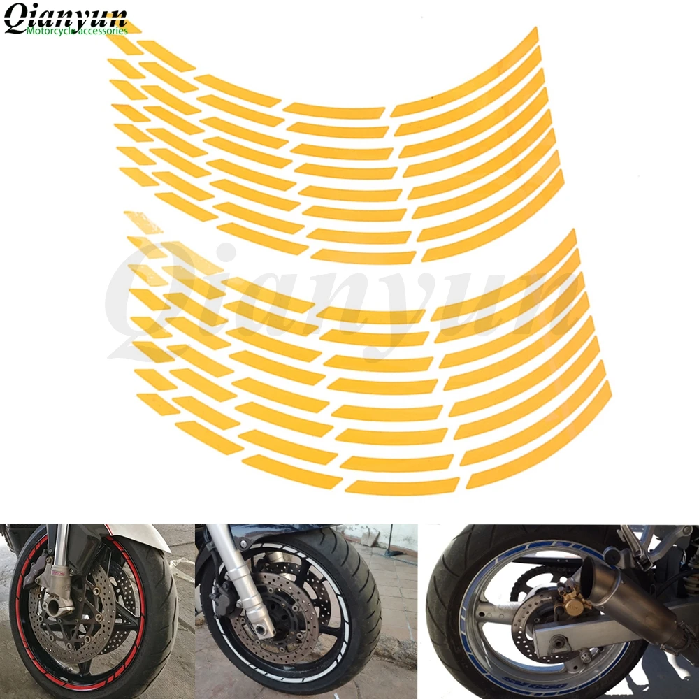 Universal 17-19 inch motorcycle car tire sticker reflective rim tape decal For Suzuki GSXR1300 TL1000R GSF1250 DL1000 V-STROM
Universal 17-19 inch motorcycle car tire sticker reflective rim tape decal For Suzuki GSXR1300 TL1000R GSF1250 DL1000 V-STROM