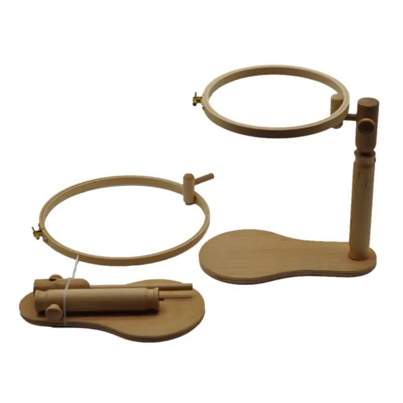 24cm Round Wooden Embroidery Hoop Frame Stand Rack Holder Cross-stitch Rotatable Adjustable Craft DIY Tools Sewing Accessories
24cm Round Wooden Embroidery Hoop Frame Stand Rack Holder Cross-stitch Rotatable Adjustable Craft DIY Tools Sewing Accessories