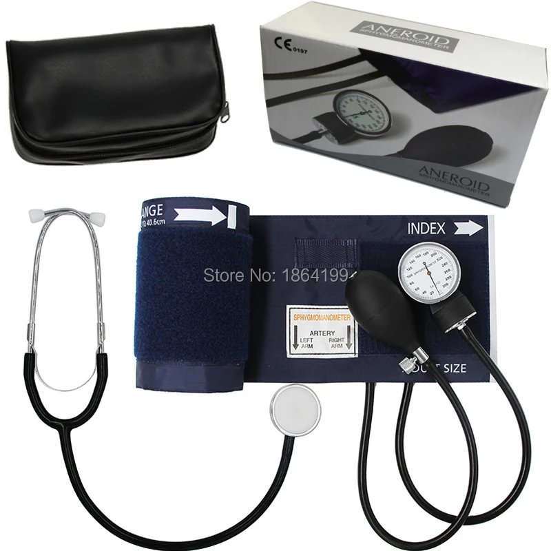 Factory outlet! Aneroid Sphygmomanometer Cuff Blood Pressure Montior with Stethoscope Nylon Cuff Dial
Factory outlet! Aneroid Sphygmomanometer Cuff Blood Pressure Montior with Stethoscope Nylon Cuff Dial