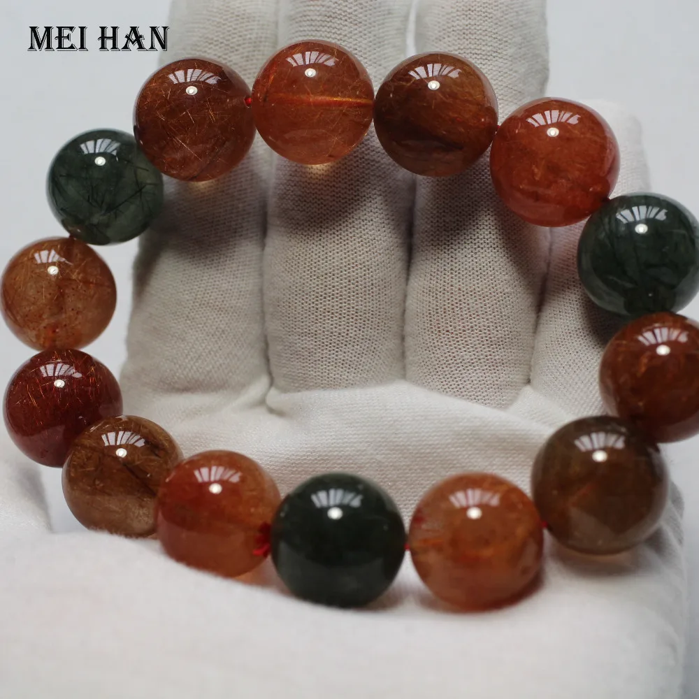 Meihan natural amazing Brazil 17+-0.2mm A+++ rutilated quartz (14beads/set/100g) smooth round beads stone
Meihan natural amazing Brazil 17+-0.2mm A+++ rutilated quartz (14beads/set/100g) smooth round beads stone