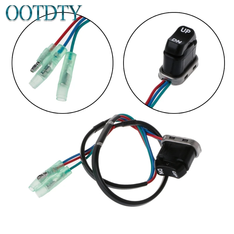 OOTDTY Trim & Tilt Switch For Yamaha Outboard Remote Controller Motorcycle Switch NEW
OOTDTY Trim & Tilt Switch For Yamaha Outboard Remote Controller Motorcycle Switch NEW