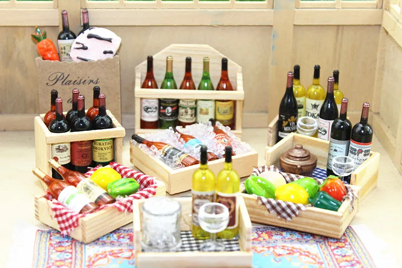 1:12 1:6 Scale Wooden box fruit wine ice cubes goblet Dollhouse Miniature Toy Fridge Magnet Doll Food Kitchen room Accessories
1:12 1:6 Scale Wooden box fruit wine ice cubes goblet Dollhouse Miniature Toy Fridge Magnet Doll Food Kitchen room Accessories