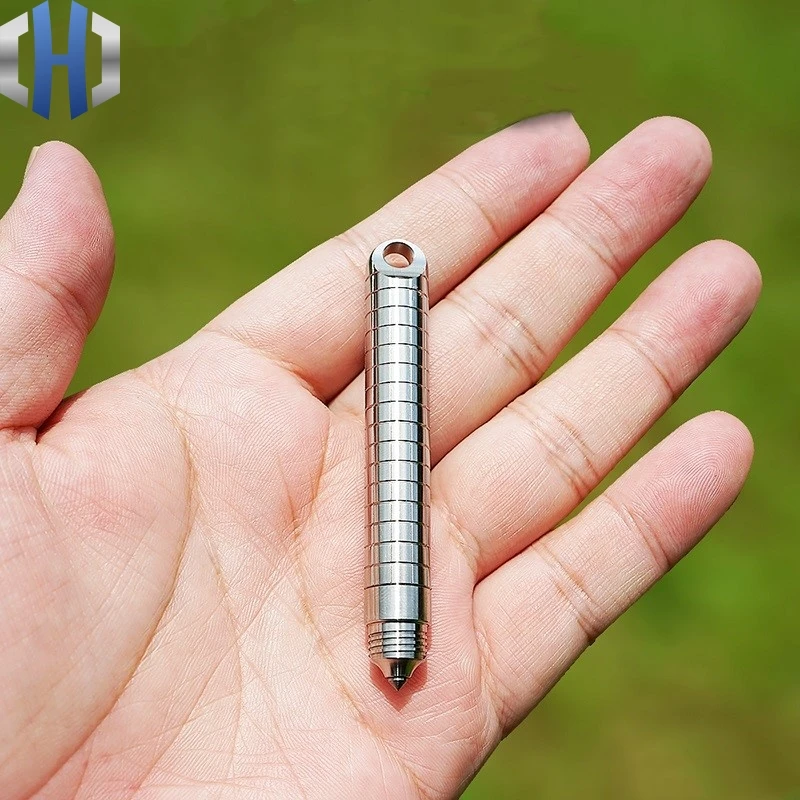 Mini Titanium Pen Defensive Pen Tactical Pen Multi-function Tool With Self-defense Survival Broken Window Pen
Mini Titanium Pen Defensive Pen Tactical Pen Multi-function Tool With Self-defense Survival Broken Window Pen