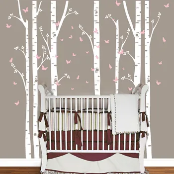Huge Birch Tree Butterfly Vinyl Wall Sticker Removable Wall Art Decals Stickers Baby Kids Nursery Bedroom Decoration Home Decor
Huge Birch Tree Butterfly Vinyl Wall Sticker Removable Wall Art Decals Stickers Baby Kids Nursery Bedroom Decoration Home Decor