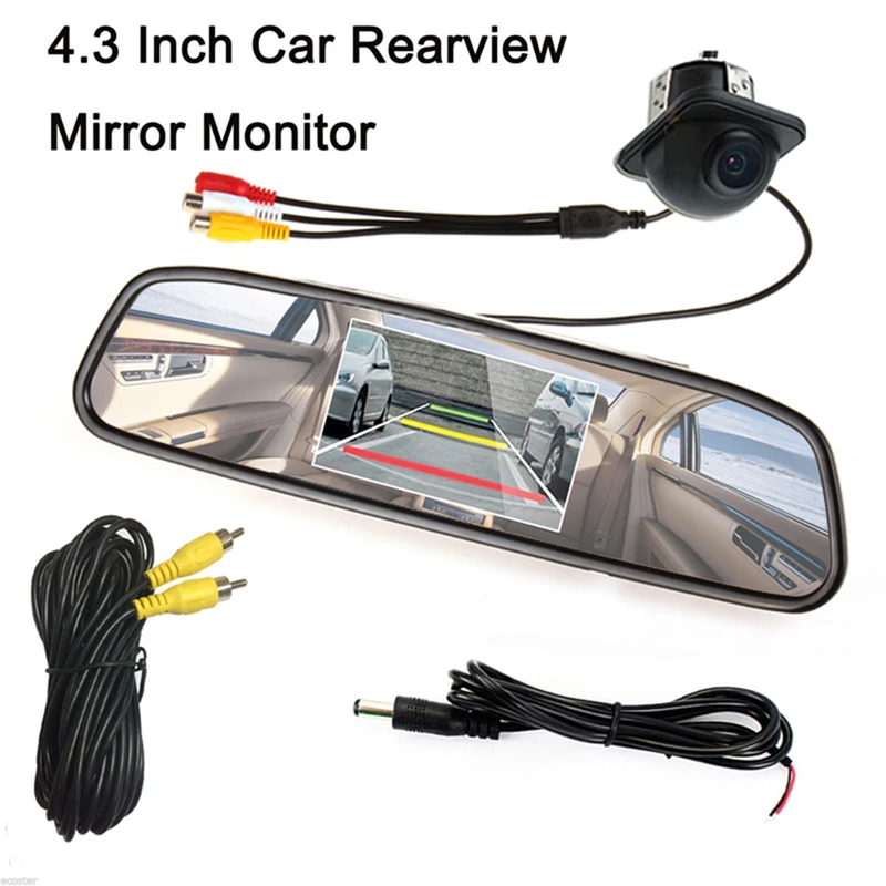 New Car Rearview Parking Kit Include 4.3 480 x 272 Inch Reverse Monitor & 13.5mm Lens Backup Camera
New Car Rearview Parking Kit Include 4.3 480 x 272 Inch Reverse Monitor & 13.5mm Lens Backup Camera