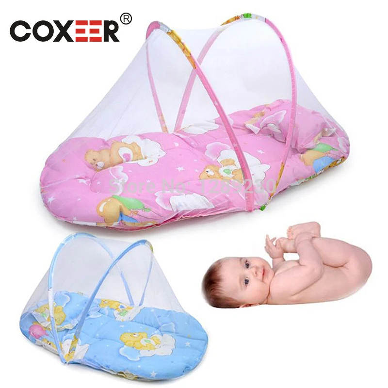 coxeer Portable Baby Bed Mesh Mosquito Net Cute Cartoon Printed Baby Tent With Cotton-Padded Mattress And Pillow Moustiquaire
coxeer Portable Baby Bed Mesh Mosquito Net Cute Cartoon Printed Baby Tent With Cotton-Padded Mattress And Pillow Moustiquaire