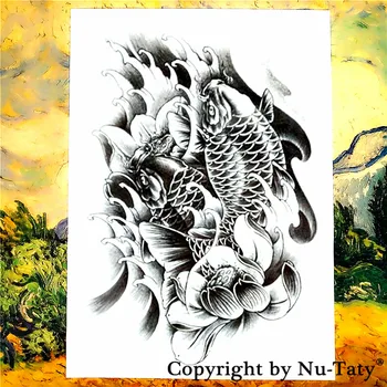 SHNAPIGN Plump carp Temporary Tattoo Body Art Flash Tattoo Stickers 21*15cm Waterproof Tatoo Car Styling Home Decor Wall Sticker
SHNAPIGN Plump carp Temporary Tattoo Body Art Flash Tattoo Stickers 21*15cm Waterproof Tatoo Car Styling Home Decor Wall Sticker