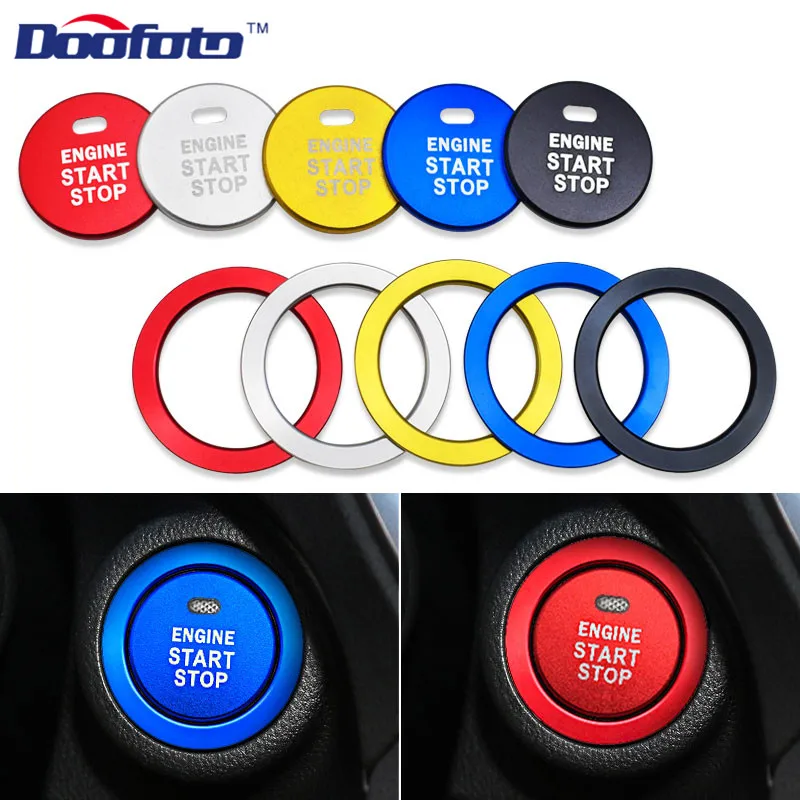 Doofoto Car Engine Start Stop Button Rings Styling Stickers Auto Accessories For Subaru BRZ Impreza XV Forester Outback Legacy
Doofoto Car Engine Start Stop Button Rings Styling Stickers Auto Accessories For Subaru BRZ Impreza XV Forester Outback Legacy