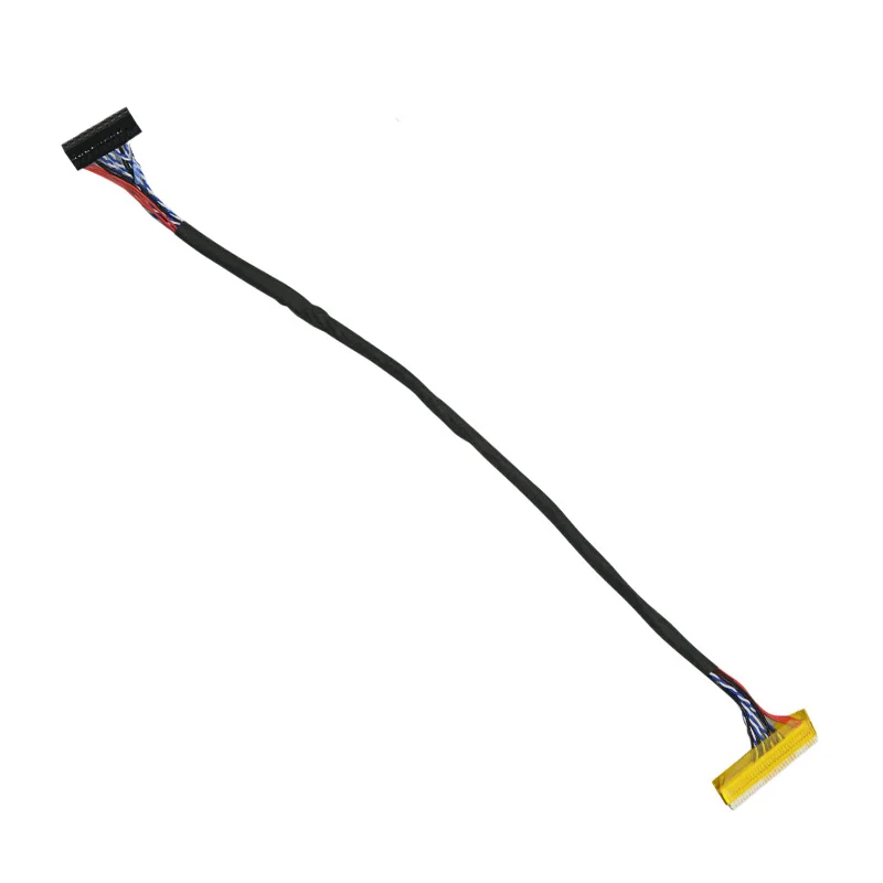 FIX-D6 30Pin LVDS Cable for LCD Controller Panel 1ch 6 Bits 40cm for 14.1 inch 15 inch 15.4 inch TFT LCD LVDS DIY
FIX-D6 30Pin LVDS Cable for LCD Controller Panel 1ch 6 Bits 40cm for 14.1 inch 15 inch 15.4 inch TFT LCD LVDS DIY