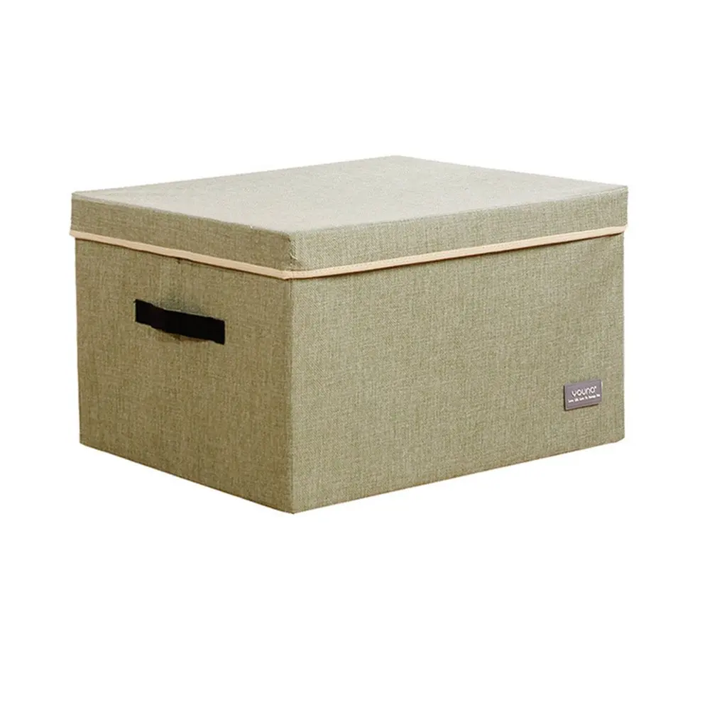 Dormitory Foldable Clothes World Cover Open And Close Storage Box Household Cotton And Linen Miscellaneous Finishing Box
Dormitory Foldable Clothes World Cover Open And Close Storage Box Household Cotton And Linen Miscellaneous Finishing Box