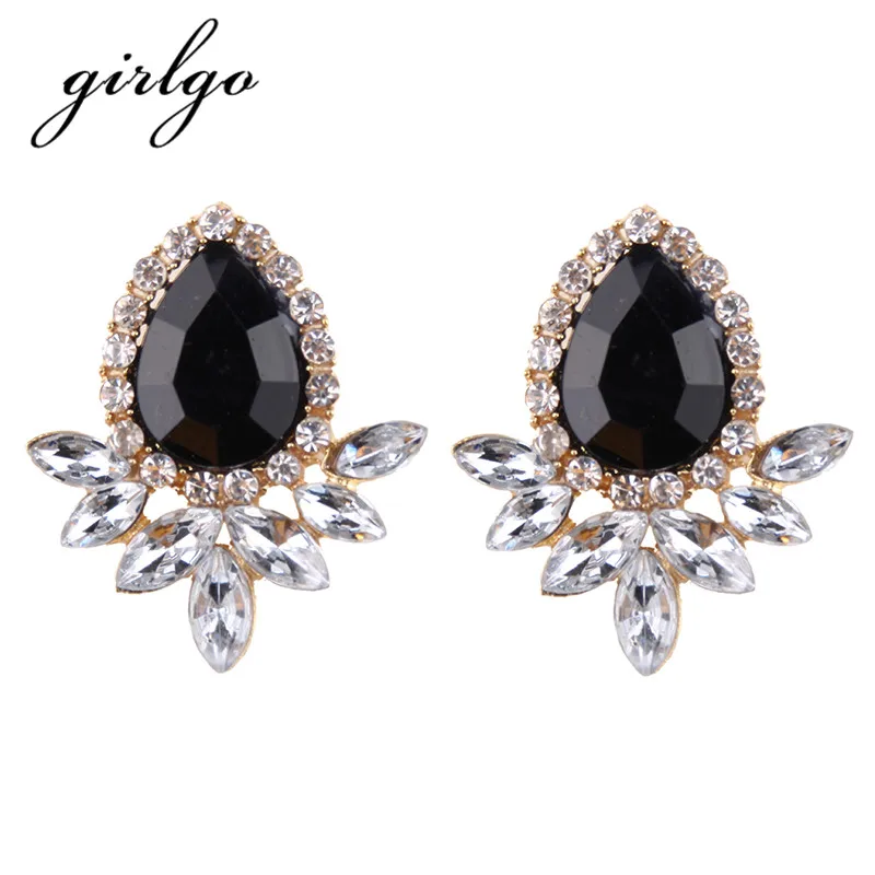 Girlgo New Fashion Multicolored Cute Sector Geometric Stud Earrings For Women Bridal Wedding Earrings Luxury Jewelry Accessories
Girlgo New Fashion Multicolored Cute Sector Geometric Stud Earrings For Women Bridal Wedding Earrings Luxury Jewelry Accessories