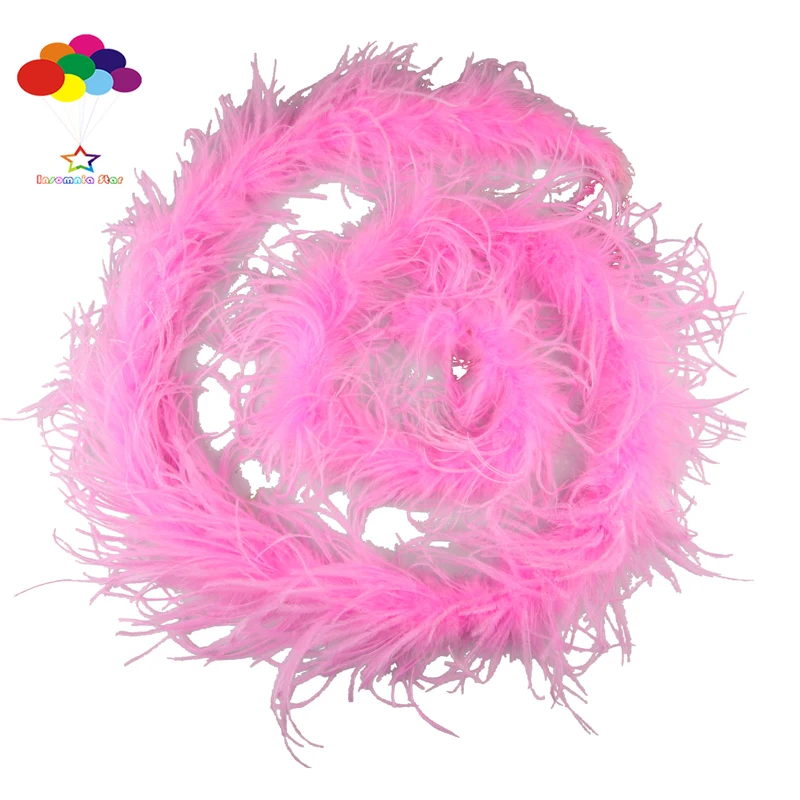 1pcs Luxury Ostrich Feather Boa 2 meter Long pink High Quality for diy Fluffy Costume Dress mask headdress
1pcs Luxury Ostrich Feather Boa 2 meter Long pink High Quality for diy Fluffy Costume Dress mask headdress