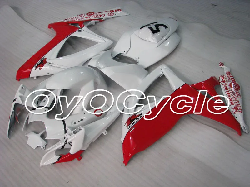 For 06-07 Suzuki GSXR600 GSXR750 K6 K7 GSXR 600 750 Injection Motorcycle ABS Fairing Bodywork Kit 2006 2007 White Red
For 06-07 Suzuki GSXR600 GSXR750 K6 K7 GSXR 600 750 Injection Motorcycle ABS Fairing Bodywork Kit 2006 2007 White Red