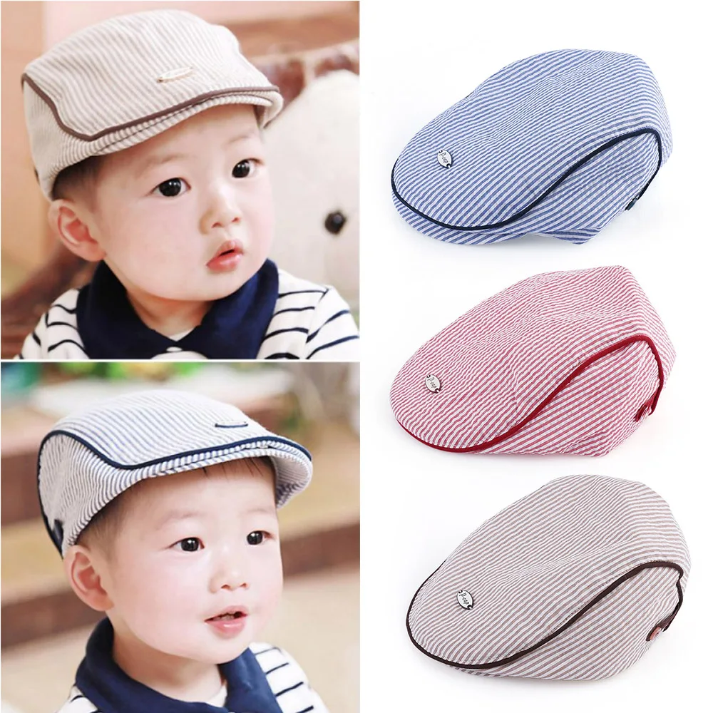High Quality Lovely Kids Boy Girl Stripe Beret Cap Peaked Baseball Hat Casquette Children Fashion Accessories Soft Cotton Hat
High Quality Lovely Kids Boy Girl Stripe Beret Cap Peaked Baseball Hat Casquette Children Fashion Accessories Soft Cotton Hat