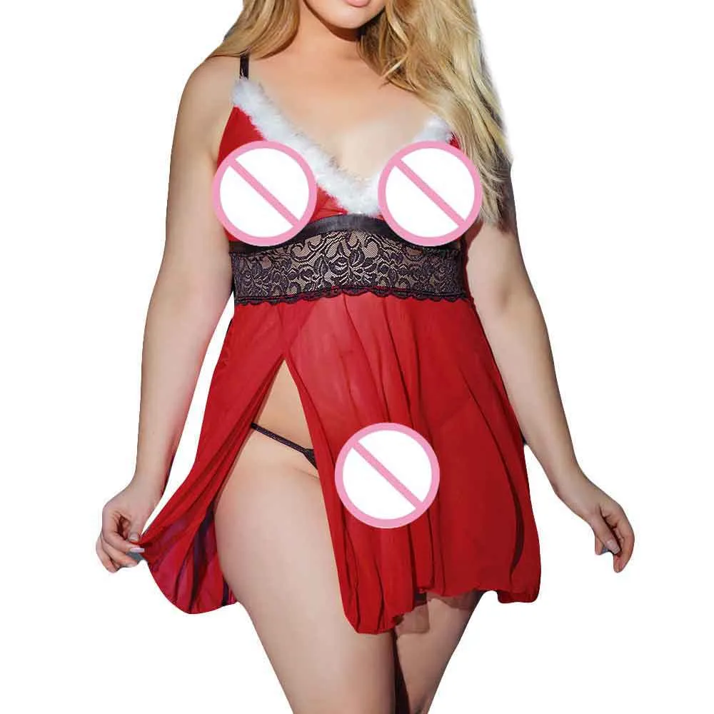 Erotic Lingerie New Summer Sexy Sleepwear Women Christmas Plus Size Dress Dress Lingerie Sexy Sleeveless Lace Sleepwear
Erotic Lingerie New Summer Sexy Sleepwear Women Christmas Plus Size Dress Dress Lingerie Sexy Sleeveless Lace Sleepwear
