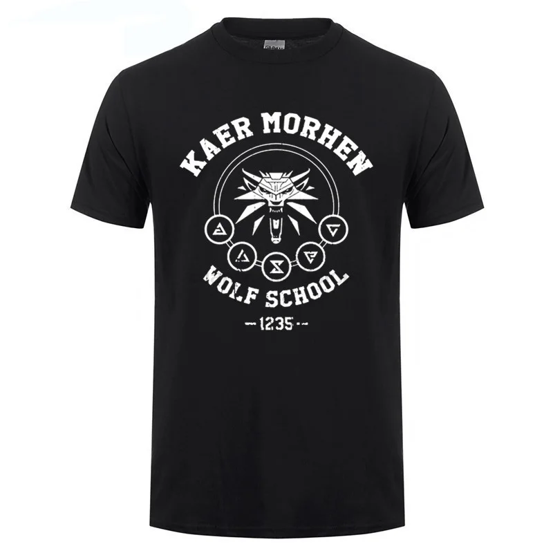The Wizard Witcher Video Games Men's Short Sleeve T-shirt Pure Cotton Round Collar 100% Cotton T Shirts Brand Clothing Tops Tees
The Wizard Witcher Video Games Men's Short Sleeve T-shirt Pure Cotton Round Collar 100% Cotton T Shirts Brand Clothing Tops Tees