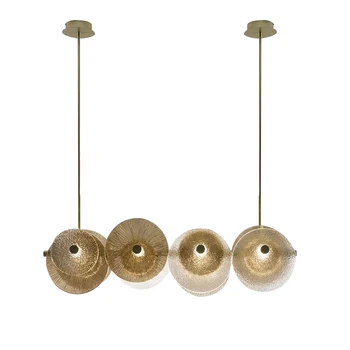Modern Minimalist Glass Chandelier Luxury Personality Creative Bar Living Room Board Room Art LED Lights
Modern Minimalist Glass Chandelier Luxury Personality Creative Bar Living Room Board Room Art LED Lights