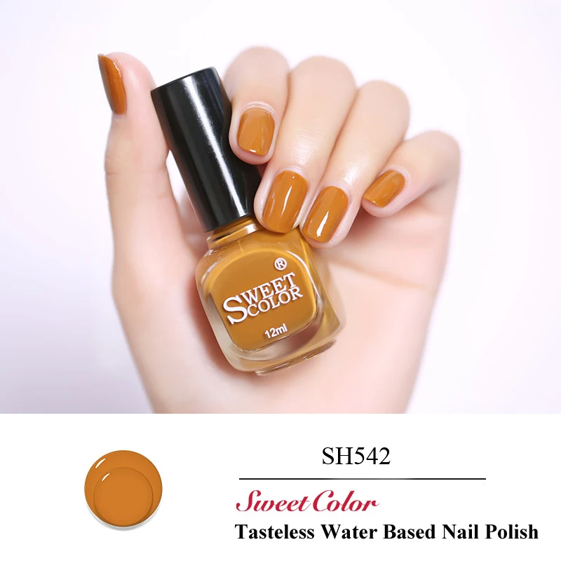 12ml Water Based Nail Enamel Quick Dry Tasteless Alkalescent Nail Polish Long Lasting Nail Lacquer Box Package
12ml Water Based Nail Enamel Quick Dry Tasteless Alkalescent Nail Polish Long Lasting Nail Lacquer Box Package