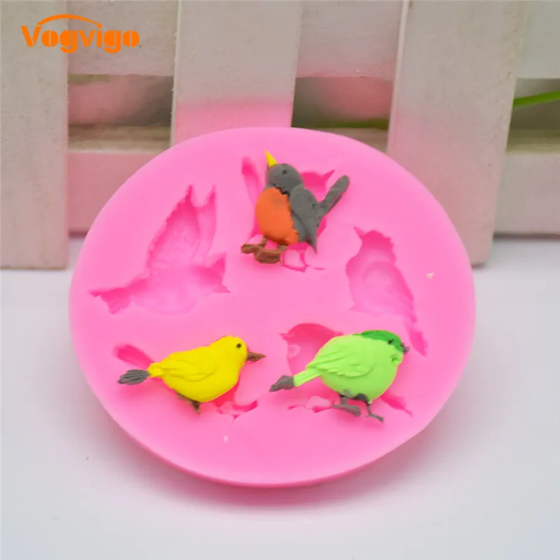 VOGVIGO New 2019 Bird Silicone Mold Animals Series Fondant Mold Cake Decorating Tools Shaping Chocolate Gumpaste Mold
VOGVIGO New 2019 Bird Silicone Mold Animals Series Fondant Mold Cake Decorating Tools Shaping Chocolate Gumpaste Mold