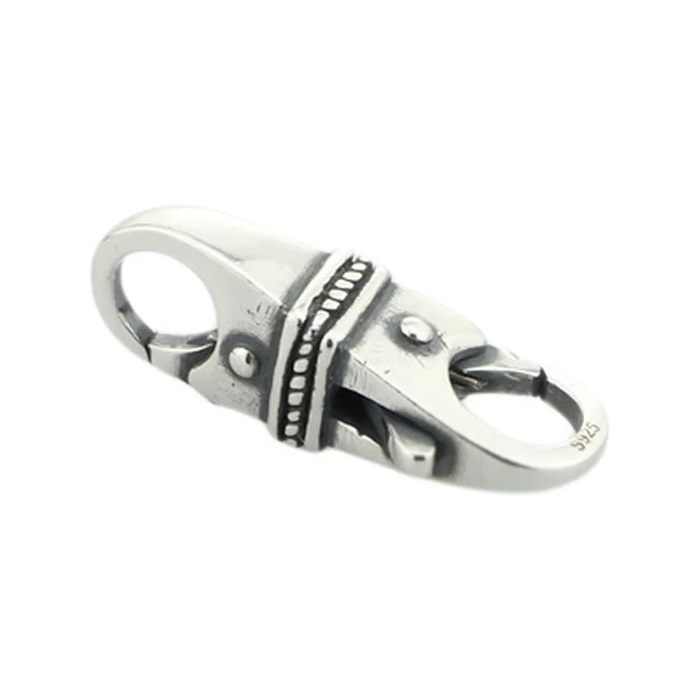 Genuine 925 Sterling Silver Clasps Jewelry Findings Enclosing Wall Charms Fit European Brand Bracelet DIY Jewelry Gift For Woman
Genuine 925 Sterling Silver Clasps Jewelry Findings Enclosing Wall Charms Fit European Brand Bracelet DIY Jewelry Gift For Woman