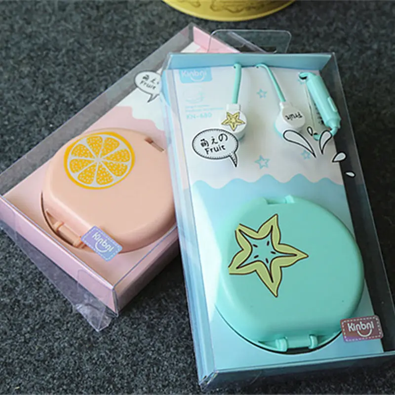 CHICLITS Cute Cartoon Earphones 3.5MM Stereo Music Earplugs With Lovely Fruit Storage Box Mic For Xiaomi MP3 Kids Student Gift
CHICLITS Cute Cartoon Earphones 3.5MM Stereo Music Earplugs With Lovely Fruit Storage Box Mic For Xiaomi MP3 Kids Student Gift