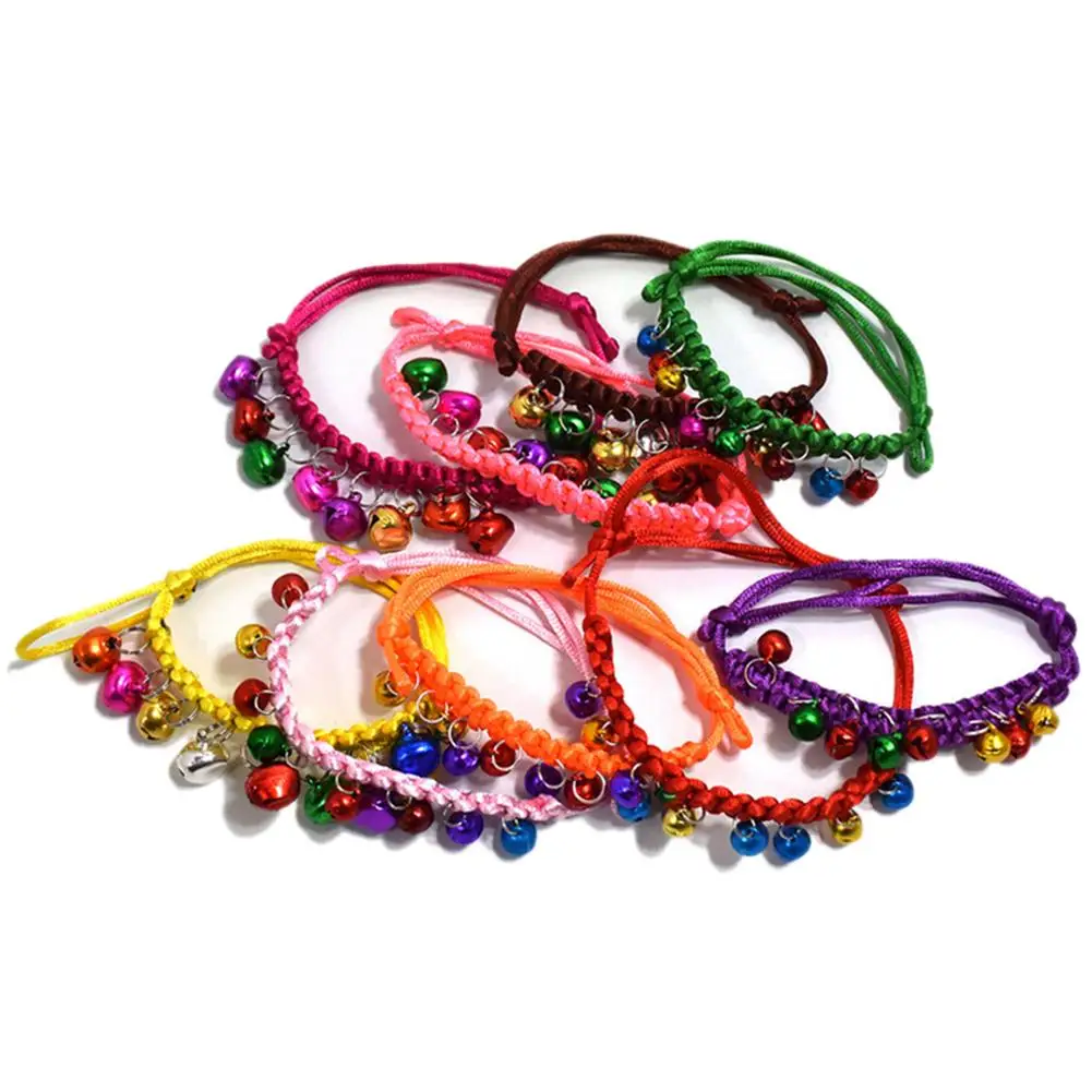 Hand-knitted Cat Collar Pet Collar With Bell Necklace Jewelry Cat Delicate Toy Collar Color Random
Hand-knitted Cat Collar Pet Collar With Bell Necklace Jewelry Cat Delicate Toy Collar Color Random