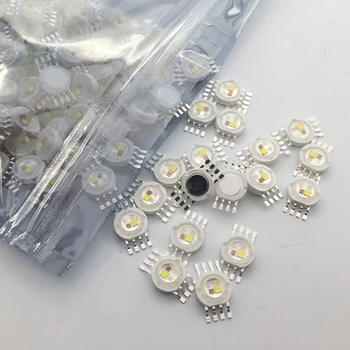 10-100PCS 45MIL RGBW LED Diode 8pins High Power LED 4W-12W Colorful four core sources DIY molding LED Stage lights beads
10-100PCS 45MIL RGBW LED Diode 8pins High Power LED 4W-12W Colorful four core sources DIY molding LED Stage lights beads