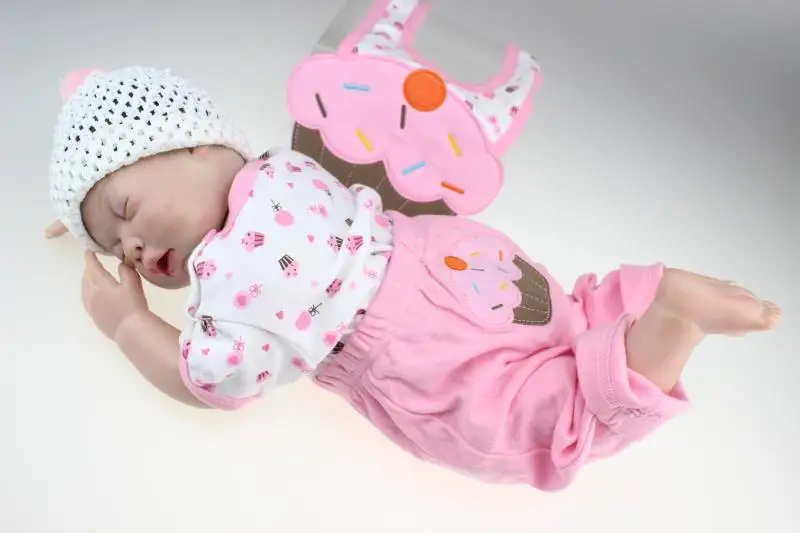 About 50cm Silicone reborn baby dolls lifelike fashion baby doll toy for girl child baby new year gift have hair and bald style
About 50cm Silicone reborn baby dolls lifelike fashion baby doll toy for girl child baby new year gift have hair and bald style