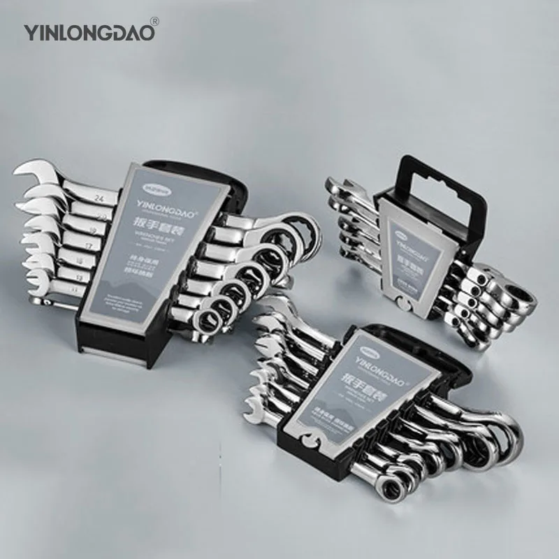 4/5/6/7/8/10/12/14/18 Pcs Quick Ratchet Wrench Two-way Automatic Tool Dual-use Open Plum Wrench Quick Wrench Set Effort
4/5/6/7/8/10/12/14/18 Pcs Quick Ratchet Wrench Two-way Automatic Tool Dual-use Open Plum Wrench Quick Wrench Set Effort