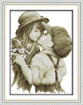 Joy Sunday Kiss goodbye DMC Counted Chinese cross stitch pattern kits handcraft make embroidery with chart
Joy Sunday Kiss goodbye DMC Counted Chinese cross stitch pattern kits handcraft make embroidery with chart