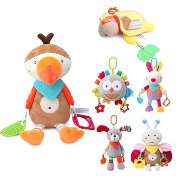 Crib Hanging Toys Baby Soft Animals Giraffe Rattle Bell Stroller Toys Kids Teether Early Learning Education Color Toys 
Crib Hanging Toys Baby Soft Animals Giraffe Rattle Bell Stroller Toys Kids Teether Early Learning Education Color Toys