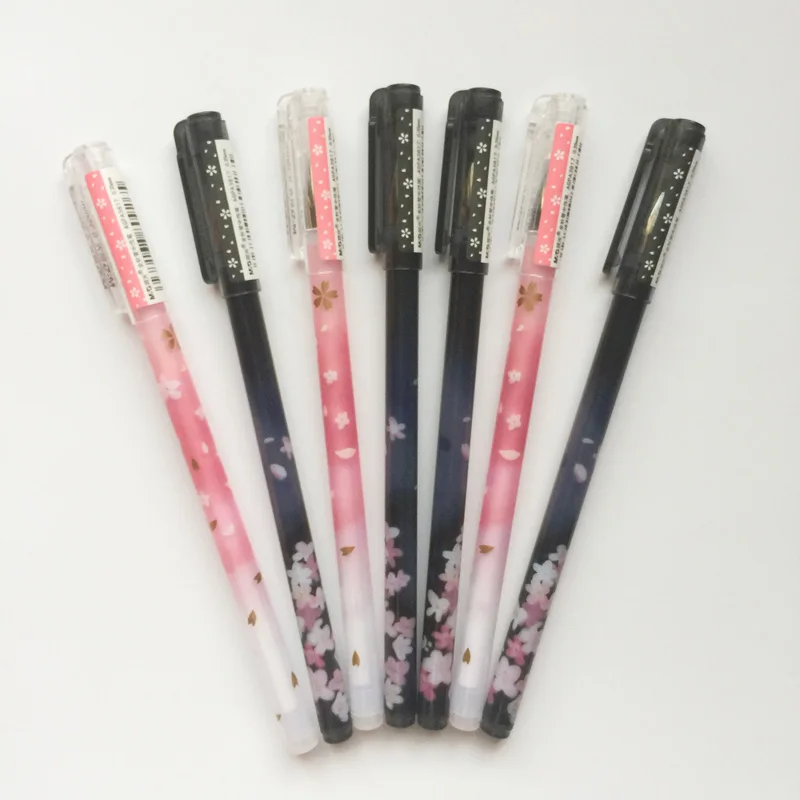 10pcs/lot Fresh Elegant Sakura Flower Gel Pen Writing Signing Pen Stationery School Office Supply 0.35mm Black
10pcs/lot Fresh Elegant Sakura Flower Gel Pen Writing Signing Pen Stationery School Office Supply 0.35mm Black