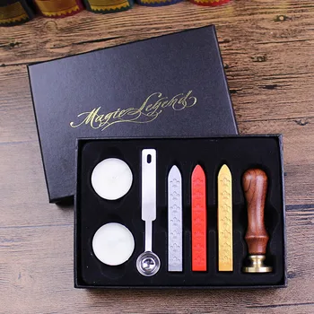 Initial Letter Vintage Alphabet Wax Badge Seal Stamp w/Wax Kit Set Letter A-Z Optional
Initial Letter Vintage Alphabet Wax Badge Seal Stamp w/Wax Kit Set Letter A-Z Optional