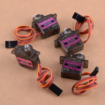 LETAOSK New 4PCS 4.8V 6V MG90S Micro Metal Gear 9g Servo for RC Plane Helicopter Boat Car Racing
LETAOSK New 4PCS 4.8V 6V MG90S Micro Metal Gear 9g Servo for RC Plane Helicopter Boat Car Racing