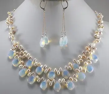 free shipping 07726 Fashion Light Blue Fire Opal and Fresh Water Pearl Necklace Set (A0513)
free shipping 07726 Fashion Light Blue Fire Opal and Fresh Water Pearl Necklace Set (A0513)