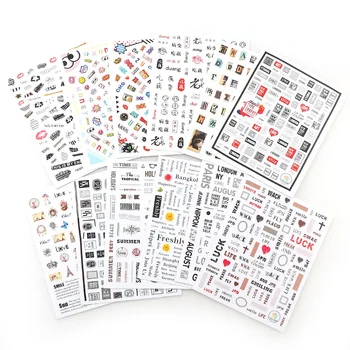 1Pc Ultra-thin 3D Nail Art Sticker Black And White Character Series Adhesive Sticker 3D Manicure Sticker Nail Art Decor Wraps
1Pc Ultra-thin 3D Nail Art Sticker Black And White Character Series Adhesive Sticker 3D Manicure Sticker Nail Art Decor Wraps