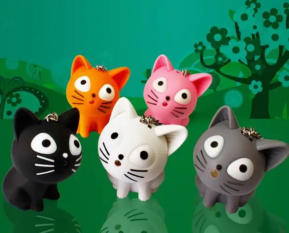 Cute Cheese cat keychain with Meow sound,kawaii led keyring ,Valentine's day & Children's Day gifts Bag pandent Key Holder
Cute Cheese cat keychain with Meow sound,kawaii led keyring ,Valentine's day & Children's Day gifts Bag pandent Key Holder
