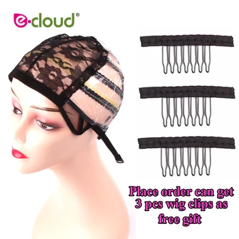1pcs/lot Glueless Black Hairnet U Part Lace Front Wig Caps For Making Wigs Adjustable Stretch Strap With PVC Paper on the Back
1pcs/lot Glueless Black Hairnet U Part Lace Front Wig Caps For Making Wigs Adjustable Stretch Strap With PVC Paper on the Back