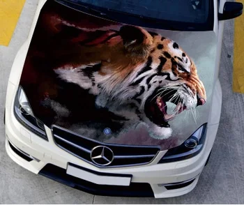Car styling HD inkjet Tigers Hood Stickers Car Waterproof Protective Film Animal Stickers 135*150cm Change Color film
Car styling HD inkjet Tigers Hood Stickers Car Waterproof Protective Film Animal Stickers 135*150cm Change Color film