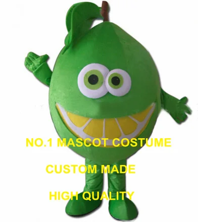 

lime mascot costume Green Orange Arancia Mandarin Tangerine Lemon Lime Limon fruit theme anime cosplay costumes carnival 2840