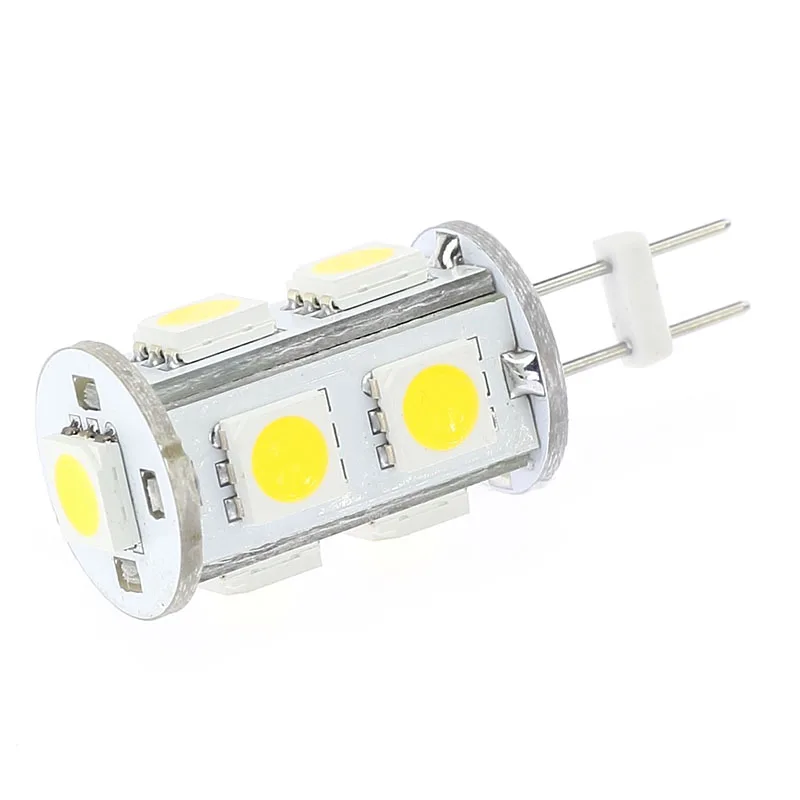 Tower Type G4 Led Lamp 12VDC/12VAC/24VAC Dimmable Bulb 9LED 5050 LED 1.6W Boat Light Marine Light 1pcs/lot
Tower Type G4 Led Lamp 12VDC/12VAC/24VAC Dimmable Bulb 9LED 5050 LED 1.6W Boat Light Marine Light 1pcs/lot