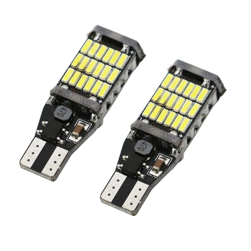 YSY 10pcs Canbus Error Free 921 912 T10 T15 4014 45SMD 600lm Extremely Bright LED Bulbs For Backup Reverse Light
YSY 10pcs Canbus Error Free 921 912 T10 T15 4014 45SMD 600lm Extremely Bright LED Bulbs For Backup Reverse Light