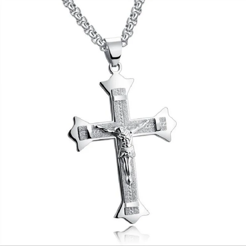 Retro Style Mens Polished Stainless Steel Cross Pendant Necklace Punk 22 Inch Necklace
Retro Style Mens Polished Stainless Steel Cross Pendant Necklace Punk 22 Inch Necklace