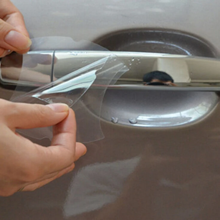 Фото Наклейки на дверные ручки автомобиля Авто Стайлинг наклейка для opel toyota aygo astra h bmw