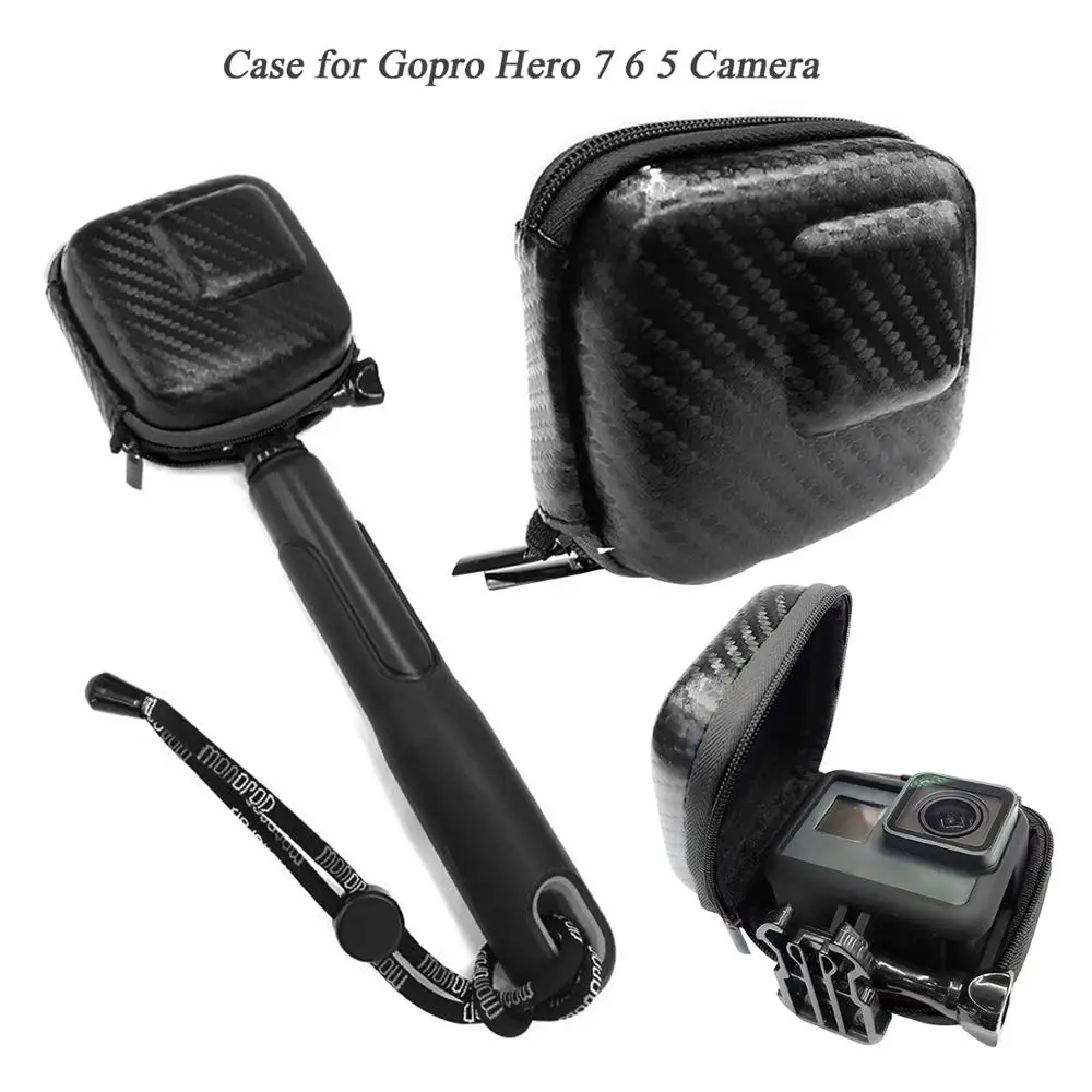 Besegad Portable Waterproof Scratchproof EVA Hard Shell Protective Carry Case Bag Pouch for Gopro Hero 7 6 5 Go Pro Camera
Besegad Portable Waterproof Scratchproof EVA Hard Shell Protective Carry Case Bag Pouch for Gopro Hero 7 6 5 Go Pro Camera
