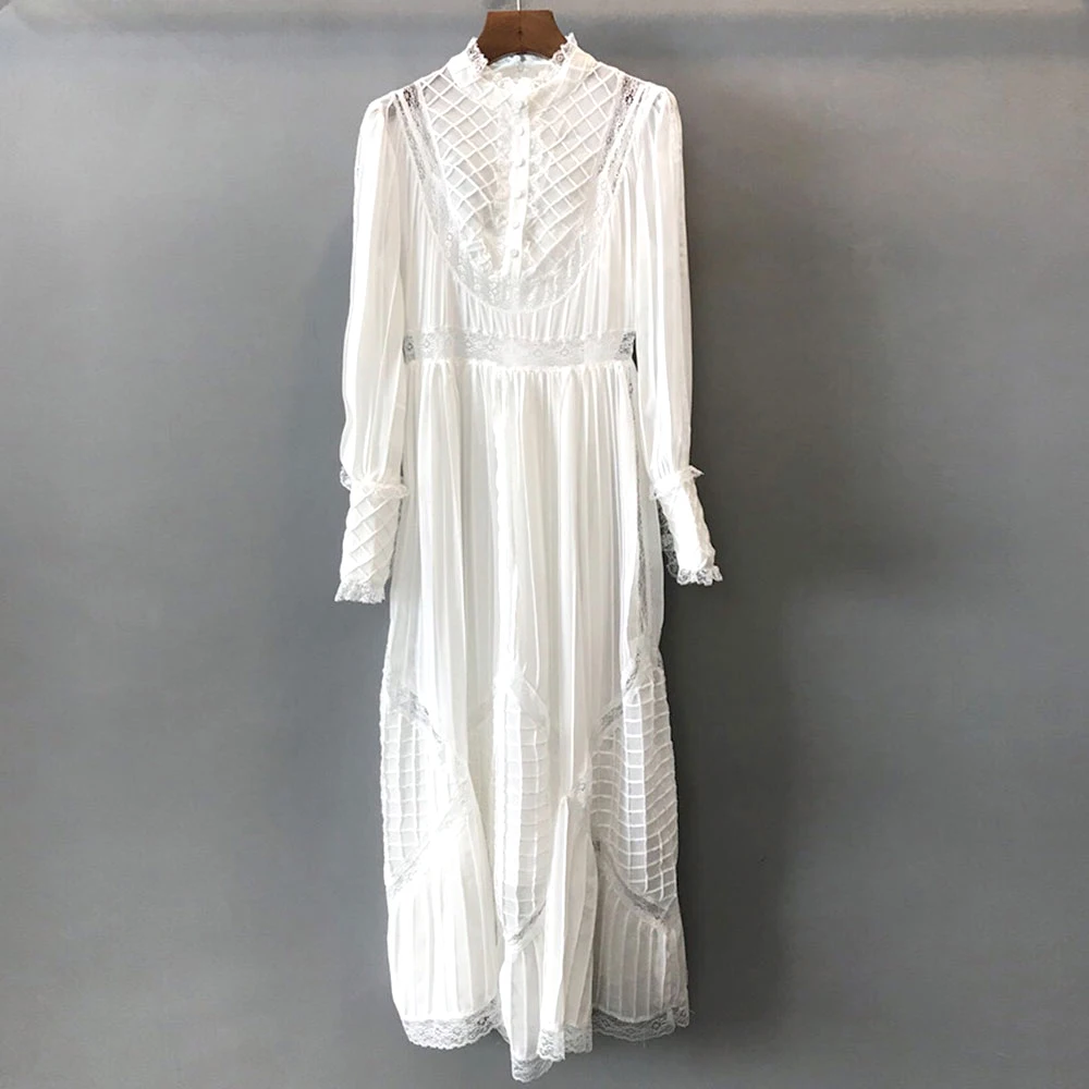 Red RoosaRosee Women Embroidery Chiffon Dress Stand Collar Long Sleeve Elegant Pleated White Midi Dresses 2019 Summer Vestidos
Red RoosaRosee Women Embroidery Chiffon Dress Stand Collar Long Sleeve Elegant Pleated White Midi Dresses 2019 Summer Vestidos