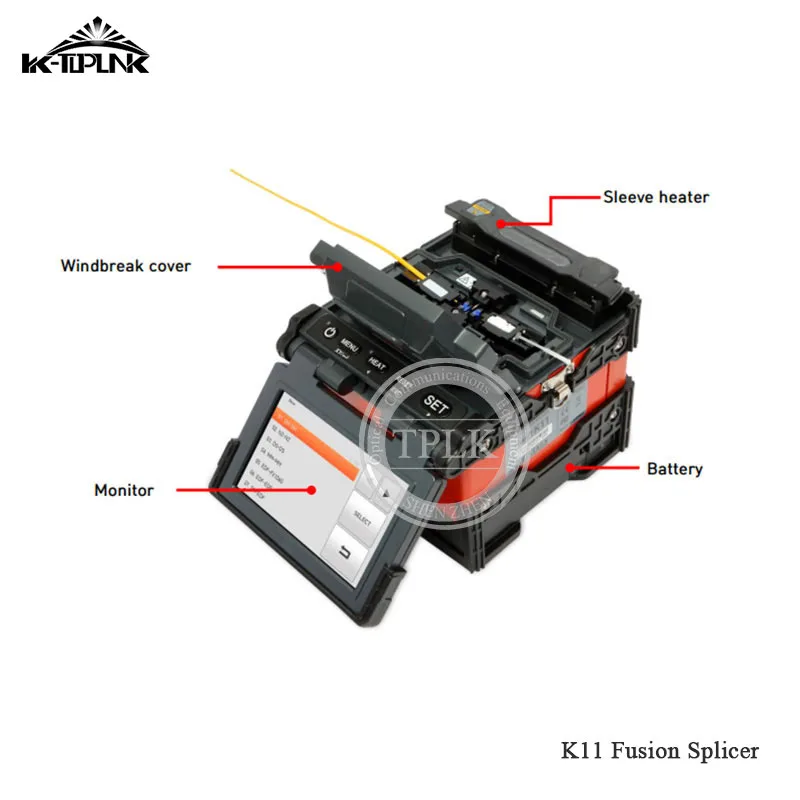 K11Fusion splicer High Performance Optical fiber cable splicing machine ilsintech swift K11 fusion splicer English menu
K11Fusion splicer High Performance Optical fiber cable splicing machine ilsintech swift K11 fusion splicer English menu