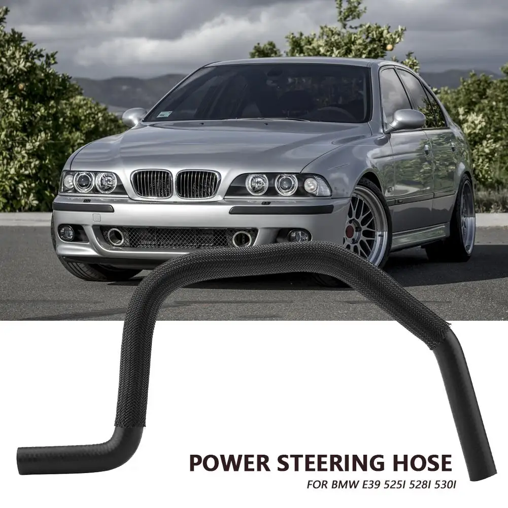 2x Power Steering Pump Pressure Line Hose for BMW E39 525i 528i 530i 1997-2003