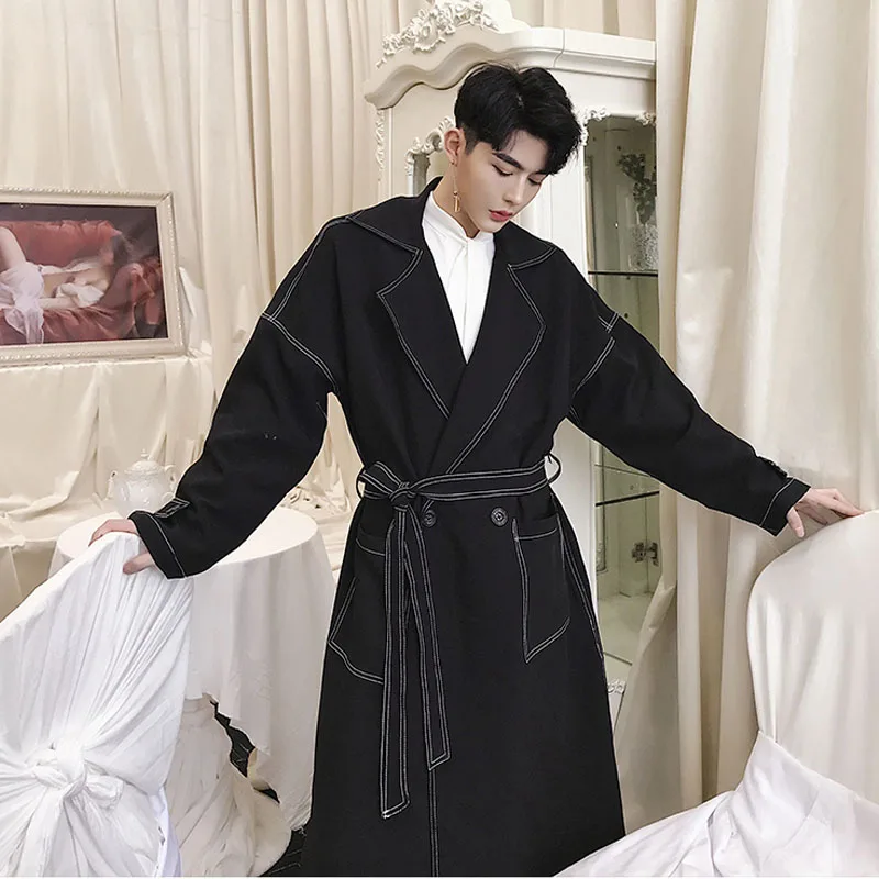 New Men Fashion Casual Long Trench Jacket Overcoat Male Windbreaker Business Outerwear Trench Coat
New Men Fashion Casual Long Trench Jacket Overcoat Male Windbreaker Business Outerwear Trench Coat
