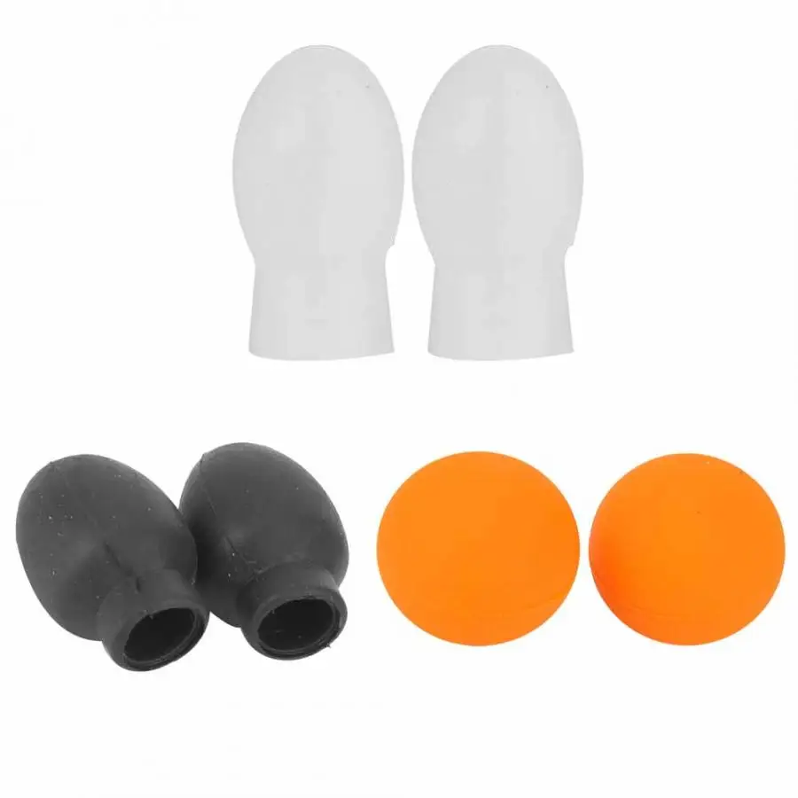 2 Pcs Natural Silicone Drumstick Silent Tip Cover Anyplace Playing Mallet Mute Tip Percussion Parts Accessories
2 Pcs Natural Silicone Drumstick Silent Tip Cover Anyplace Playing Mallet Mute Tip Percussion Parts Accessories
